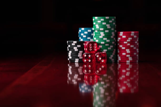 Blackjack hand in progress